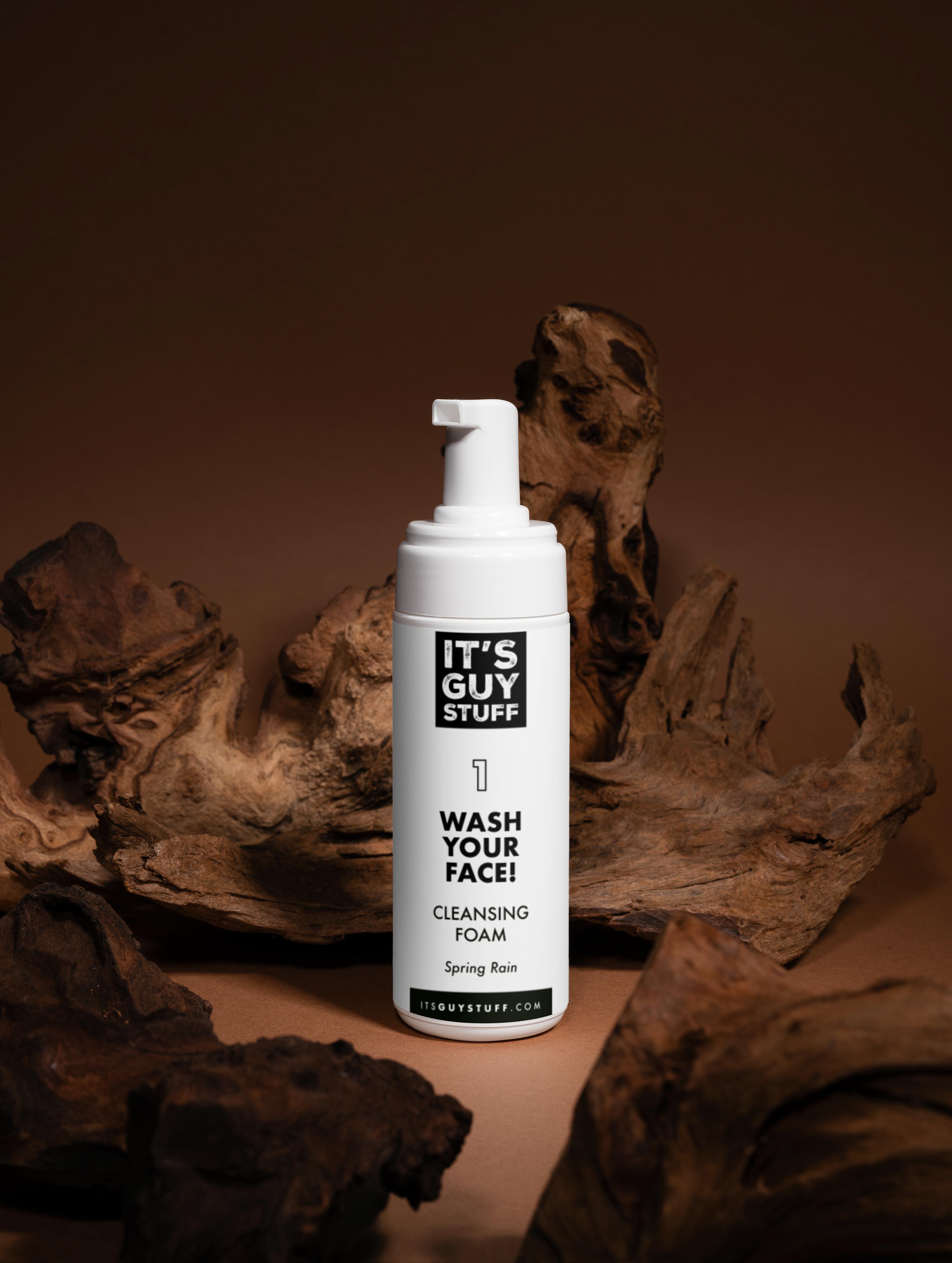 Step 1: Cleansing Facial Foam
