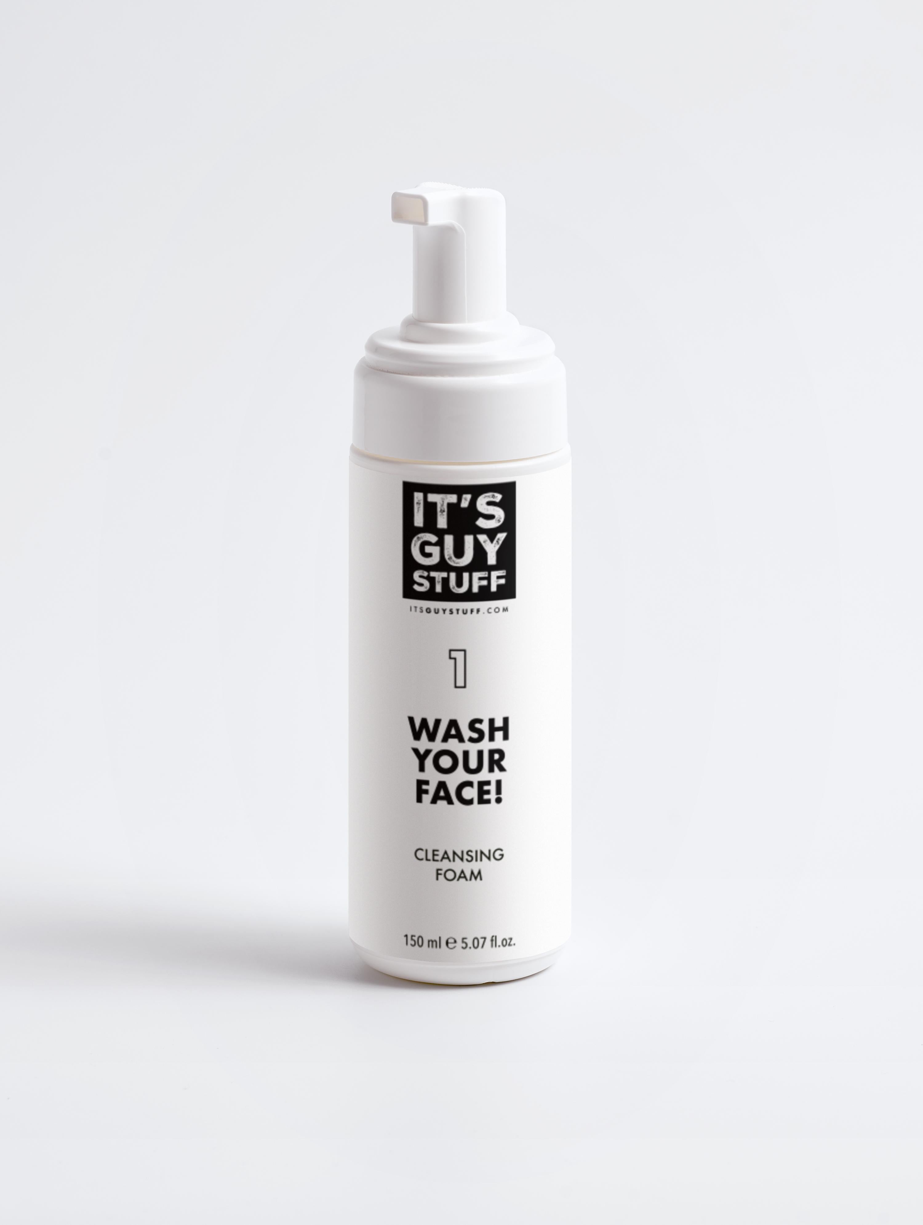 Step 1: Cleansing Facial Foam