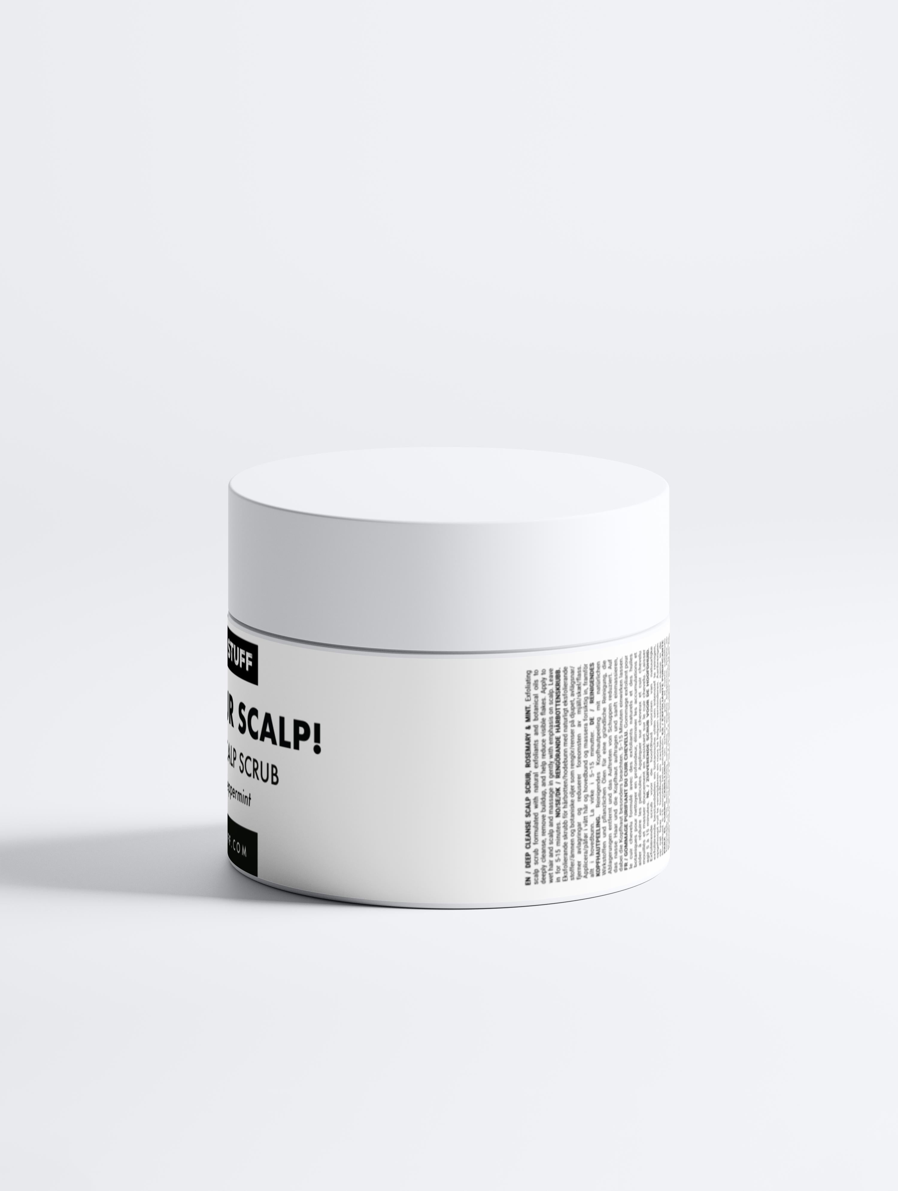 Deep Cleanse Scalp Scrub, Rosemary & Mint