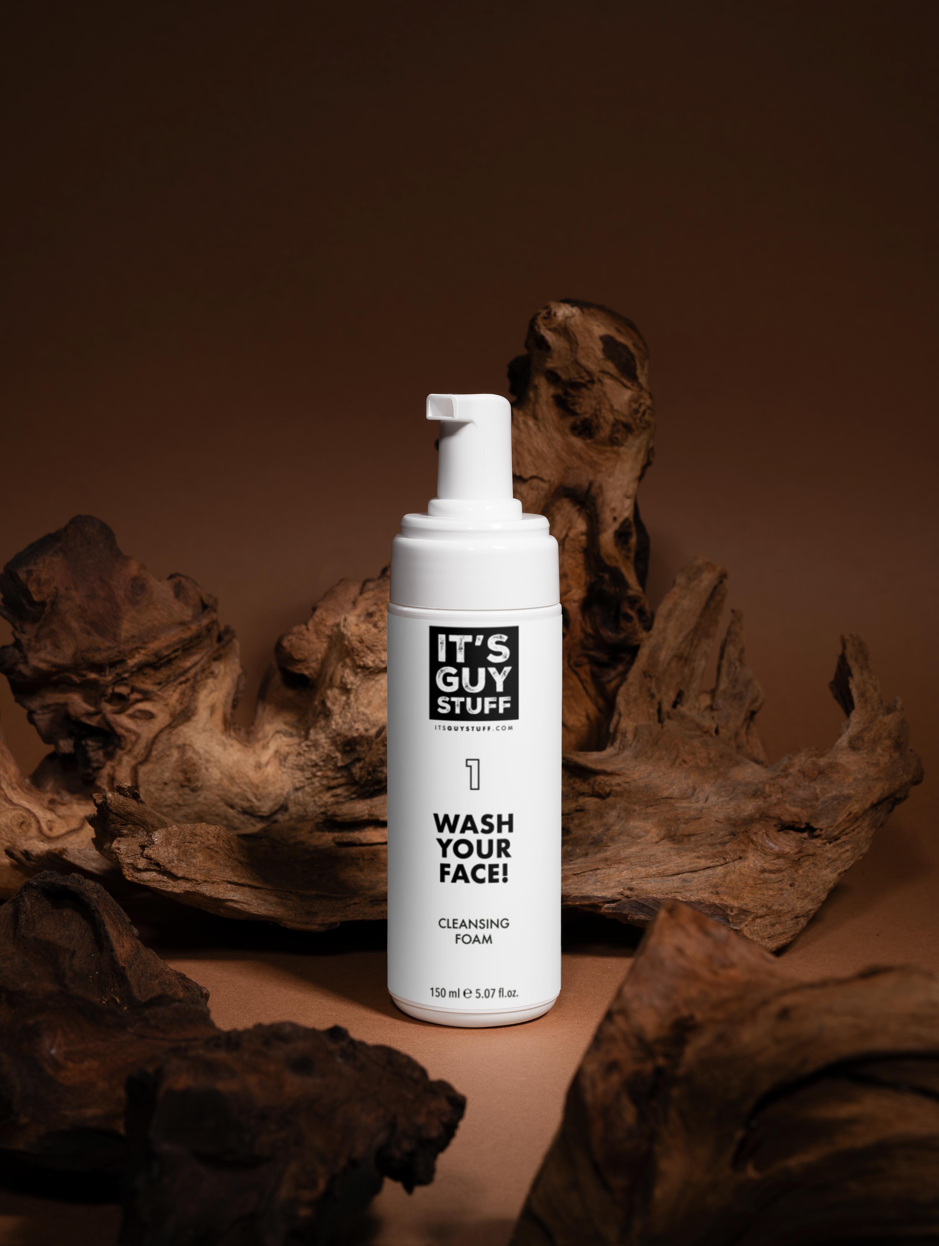 Step 1: Cleansing Facial Foam
